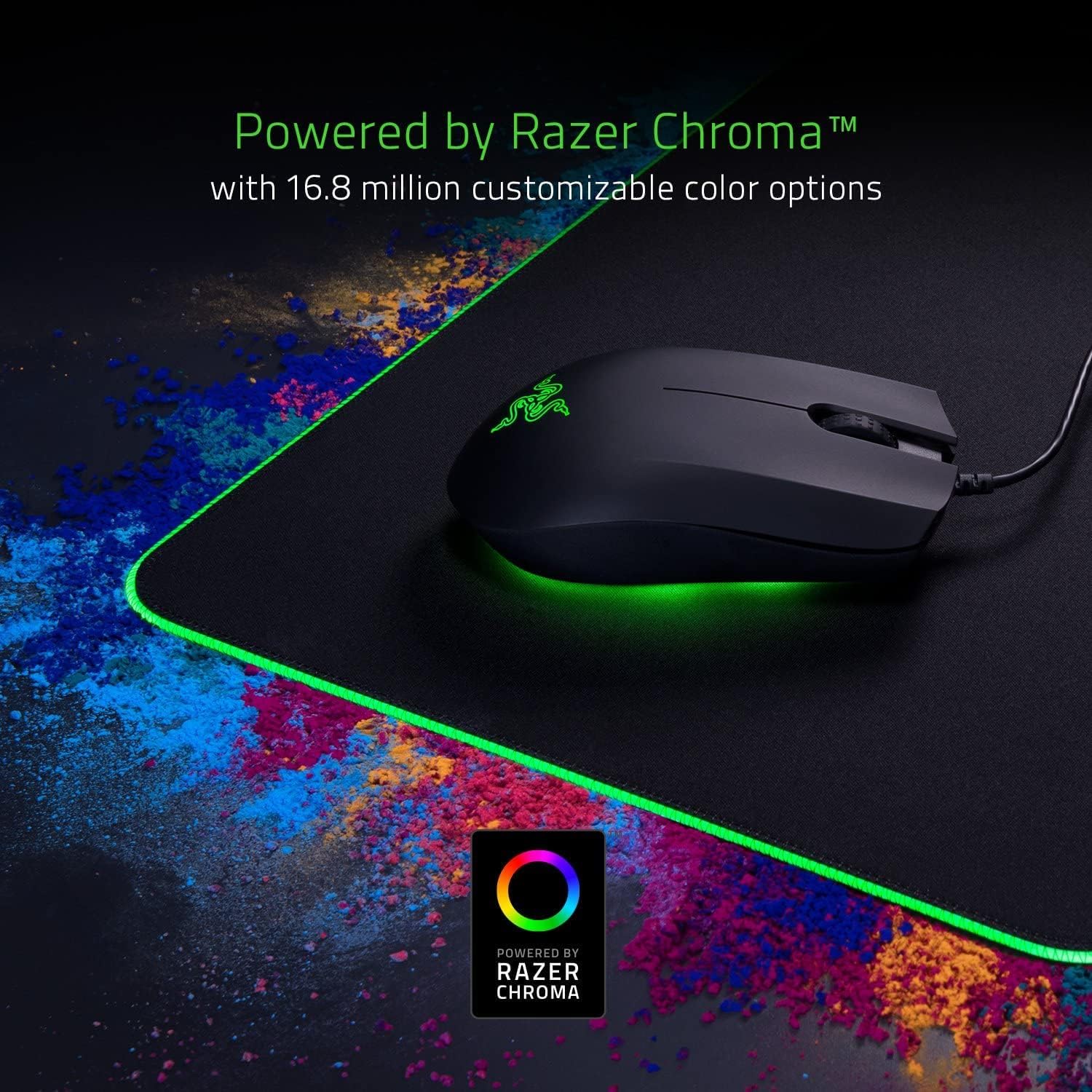 Razer Goliathus Chroma - Medium - Black - Surface by Razer The Chelsea Gamer