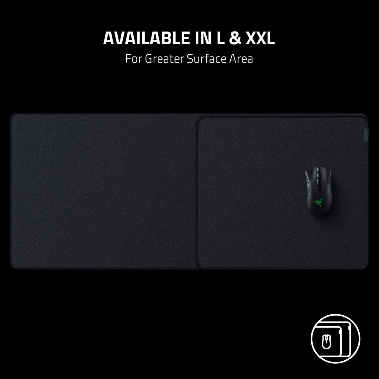 Razer Strider - Hybrid Mouse Mat - XXL - Black - Surface by Razer The Chelsea Gamer