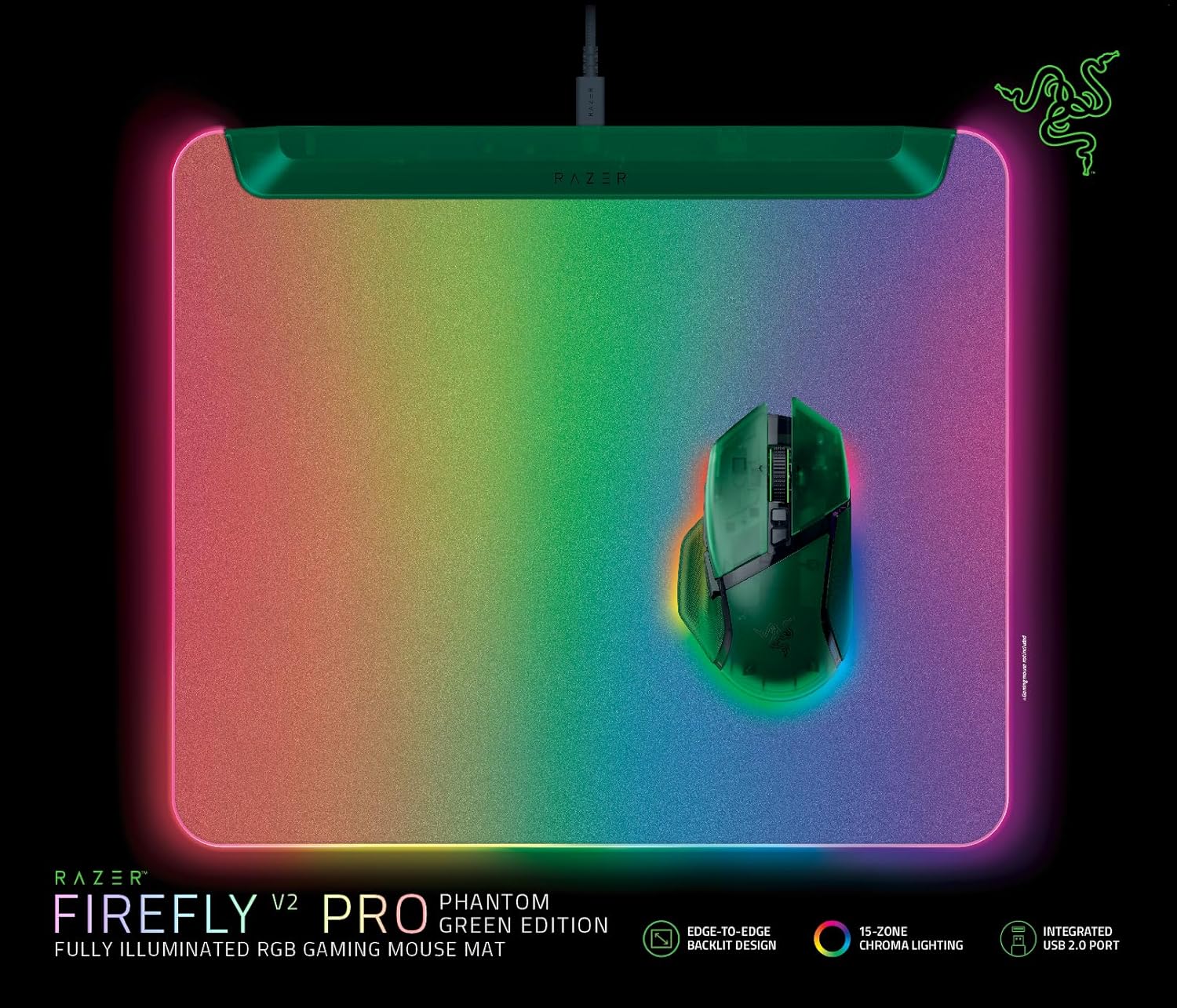 Razer Firefly V2 Pro - Phantom - Gaming Surface - Surface by Razer The Chelsea Gamer