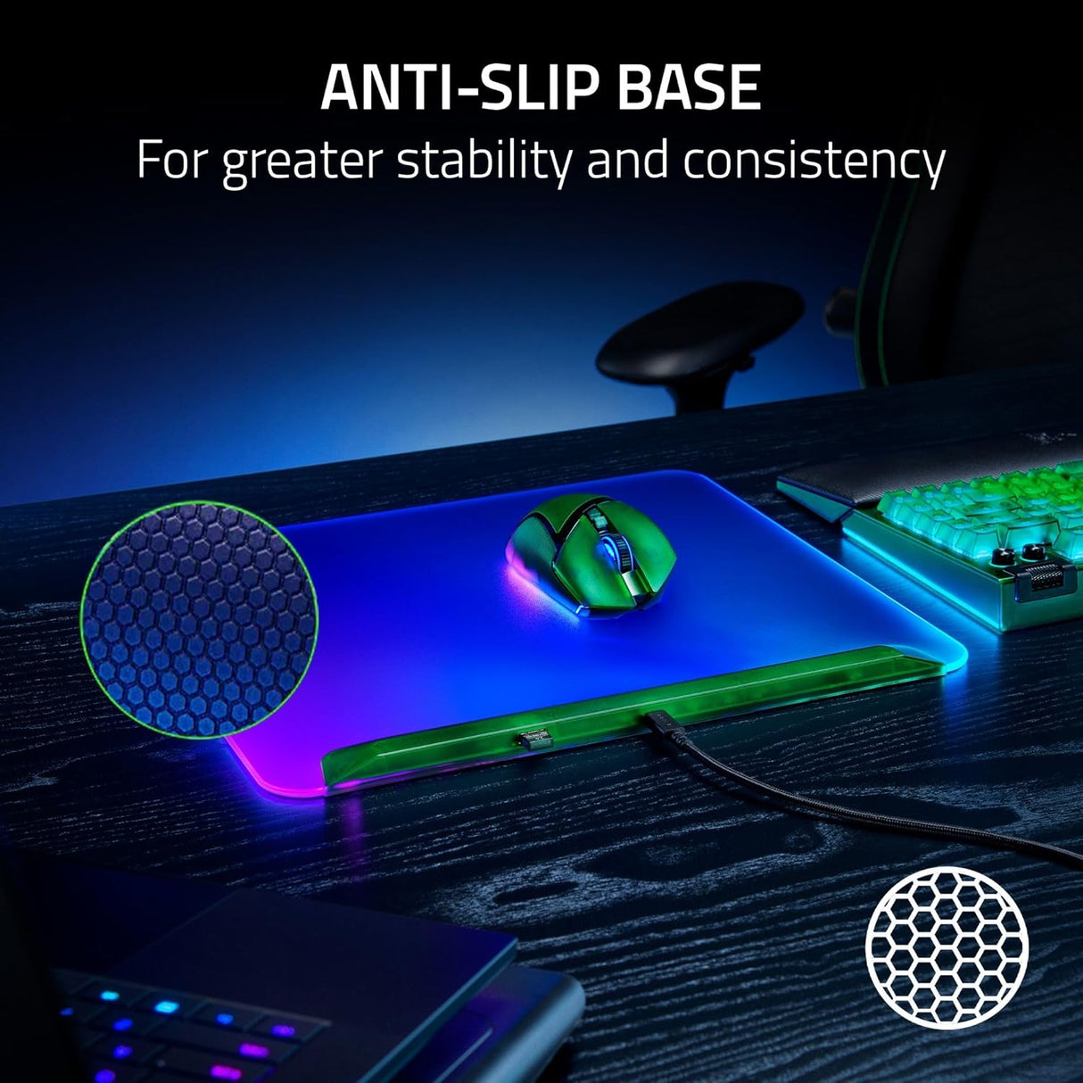 Razer Firefly V2 Pro - Phantom - Gaming Surface - Surface by Razer The Chelsea Gamer