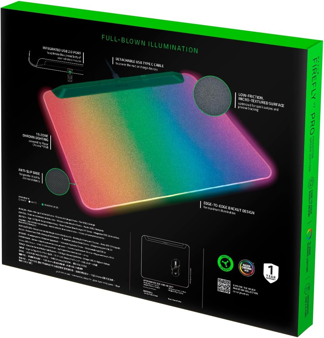 Razer Firefly V2 Pro - Phantom - Gaming Surface - Surface by Razer The Chelsea Gamer