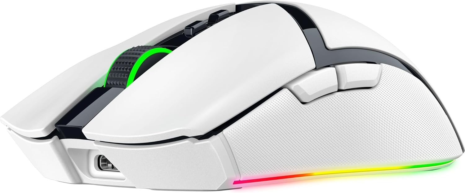 Razer Cobra Pro - Wireless Gaming Mouse - White - Mice by Razer The Chelsea Gamer