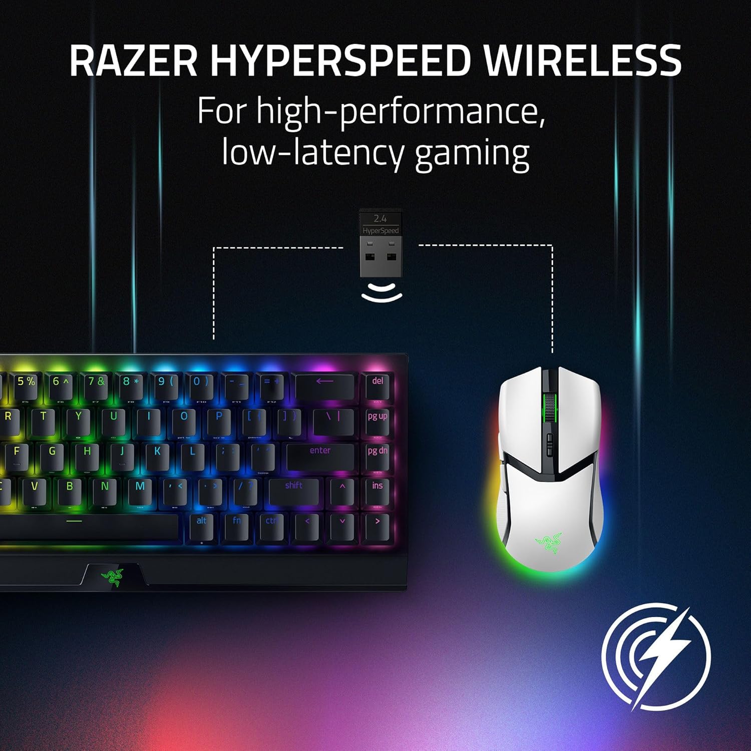 Razer Cobra Pro - Wireless Gaming Mouse - White - Mice by Razer The Chelsea Gamer