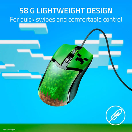 Razer Cobra - Wired Gaming Mouse - Minecraft Edition - Mice by Razer The Chelsea Gamer