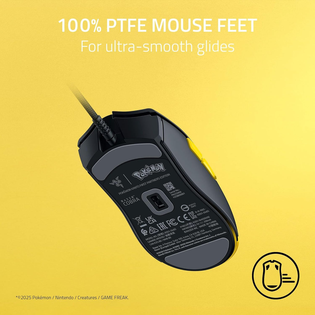 Razer Cobra - Wired Gaming Mouse - Pokémon Edition - Mice by Razer The Chelsea Gamer