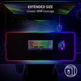 Razer Strider Chroma - Hybrid Mouse Mat - XL - Black - Surface by Razer The Chelsea Gamer
