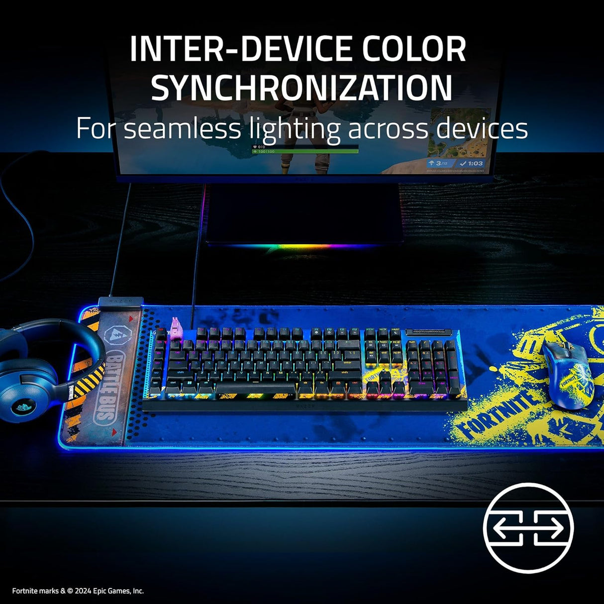 Razer Goliathus - Extended - Fortnite - Surface by Razer The Chelsea Gamer