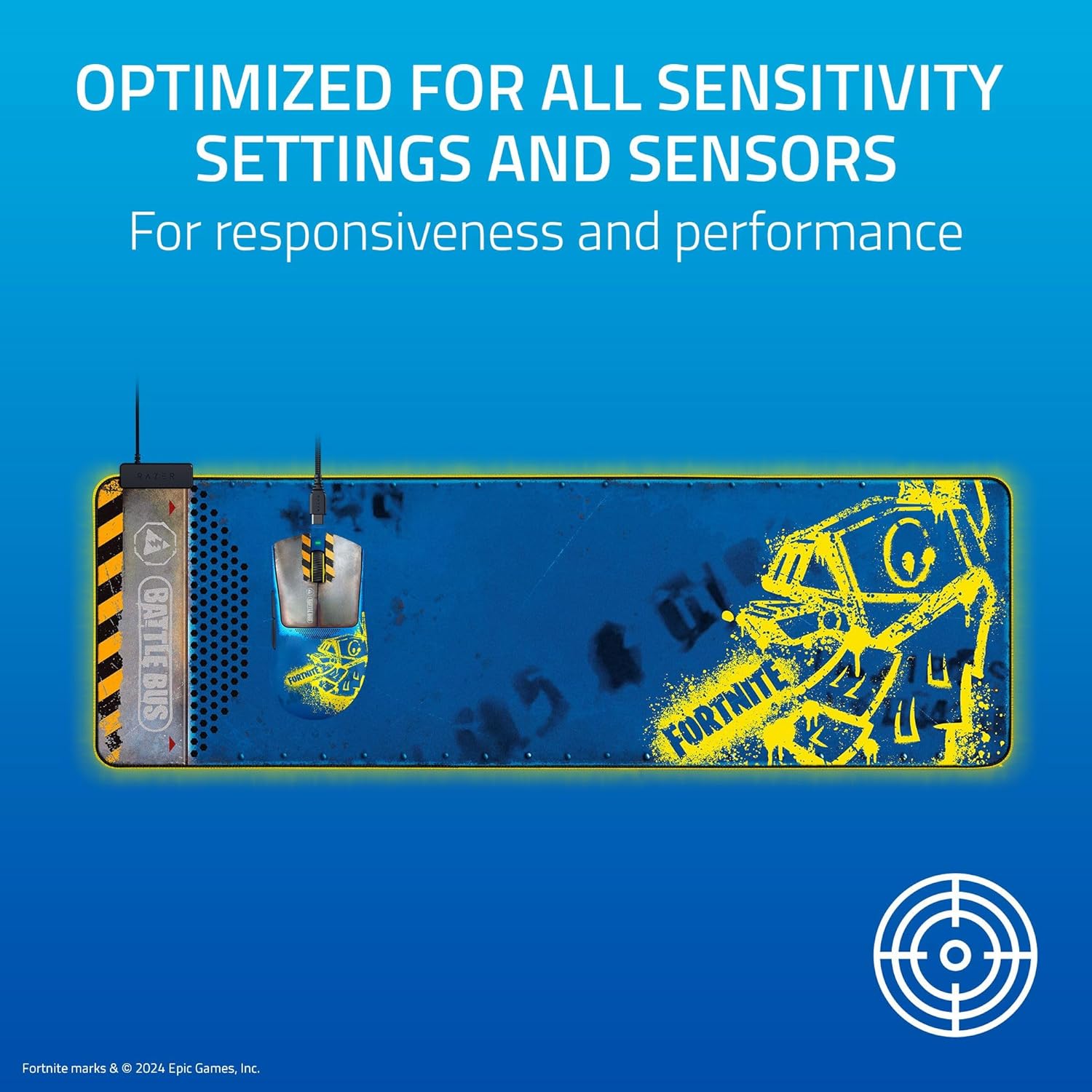 Razer Goliathus - Extended - Fortnite - Surface by Razer The Chelsea Gamer