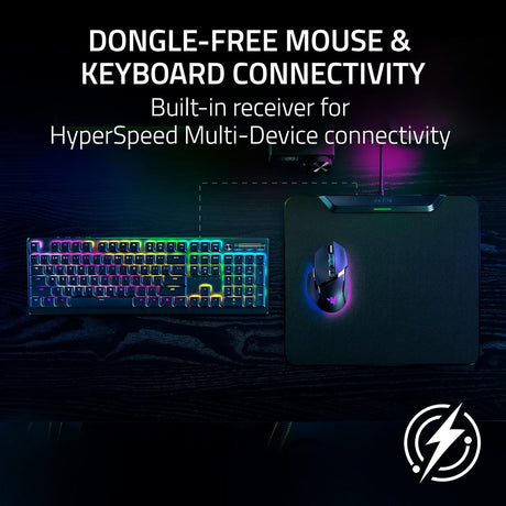 Razer HyperFlux V2 Wireless Charging System - Hard Surface - Surface by Razer The Chelsea Gamer