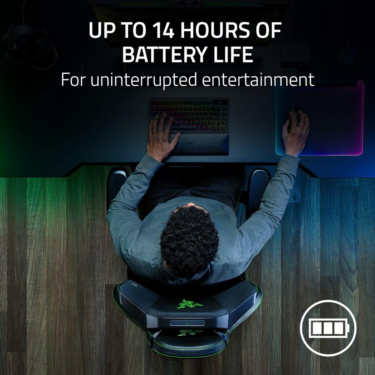 Razer Clio - Wireless Speaker Head Cushion - Audio by Razer The Chelsea Gamer