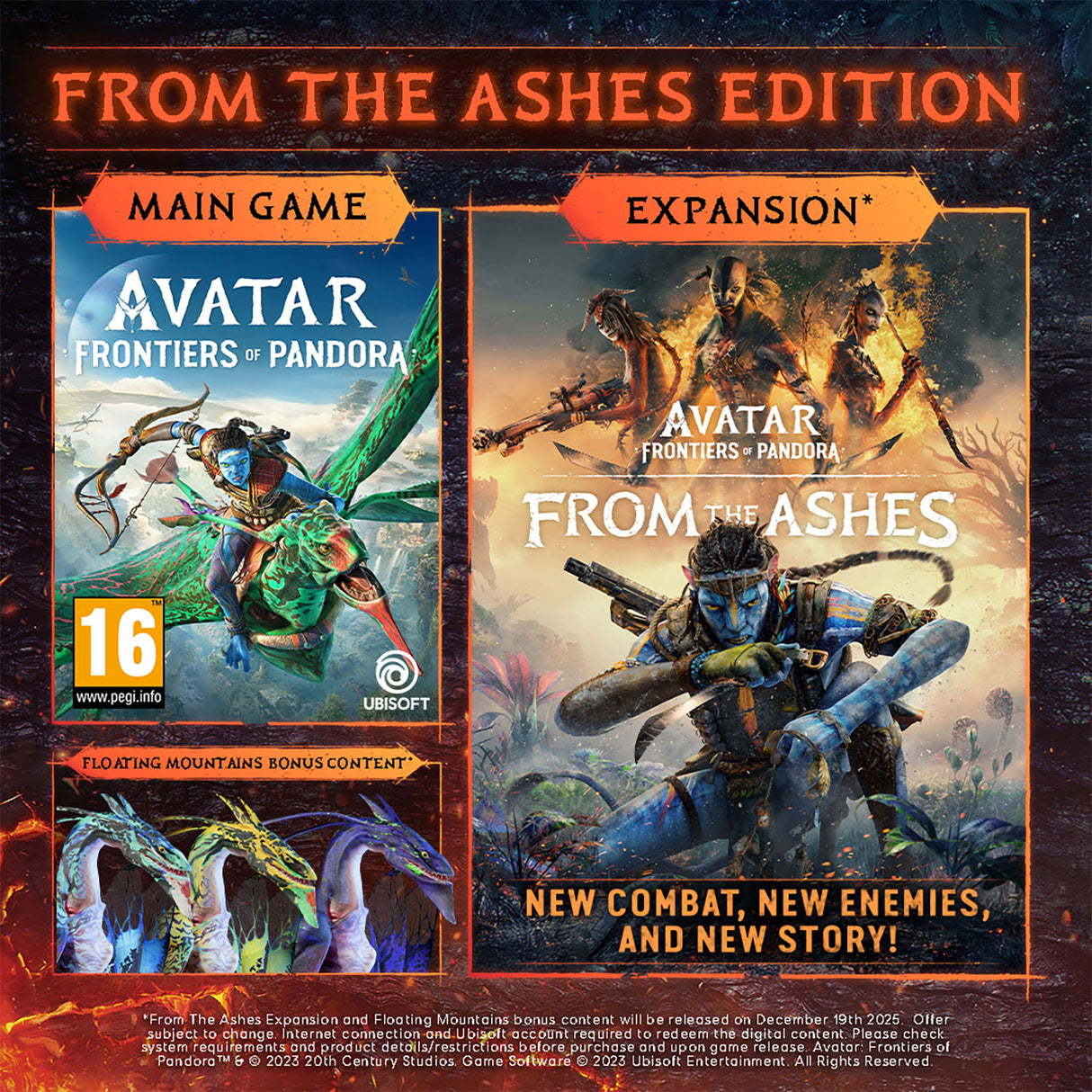 Avatar: Frontiers of Pandora™ From the Ashes Edition - PlayStation 5 - Video Games by UBI Soft The Chelsea Gamer