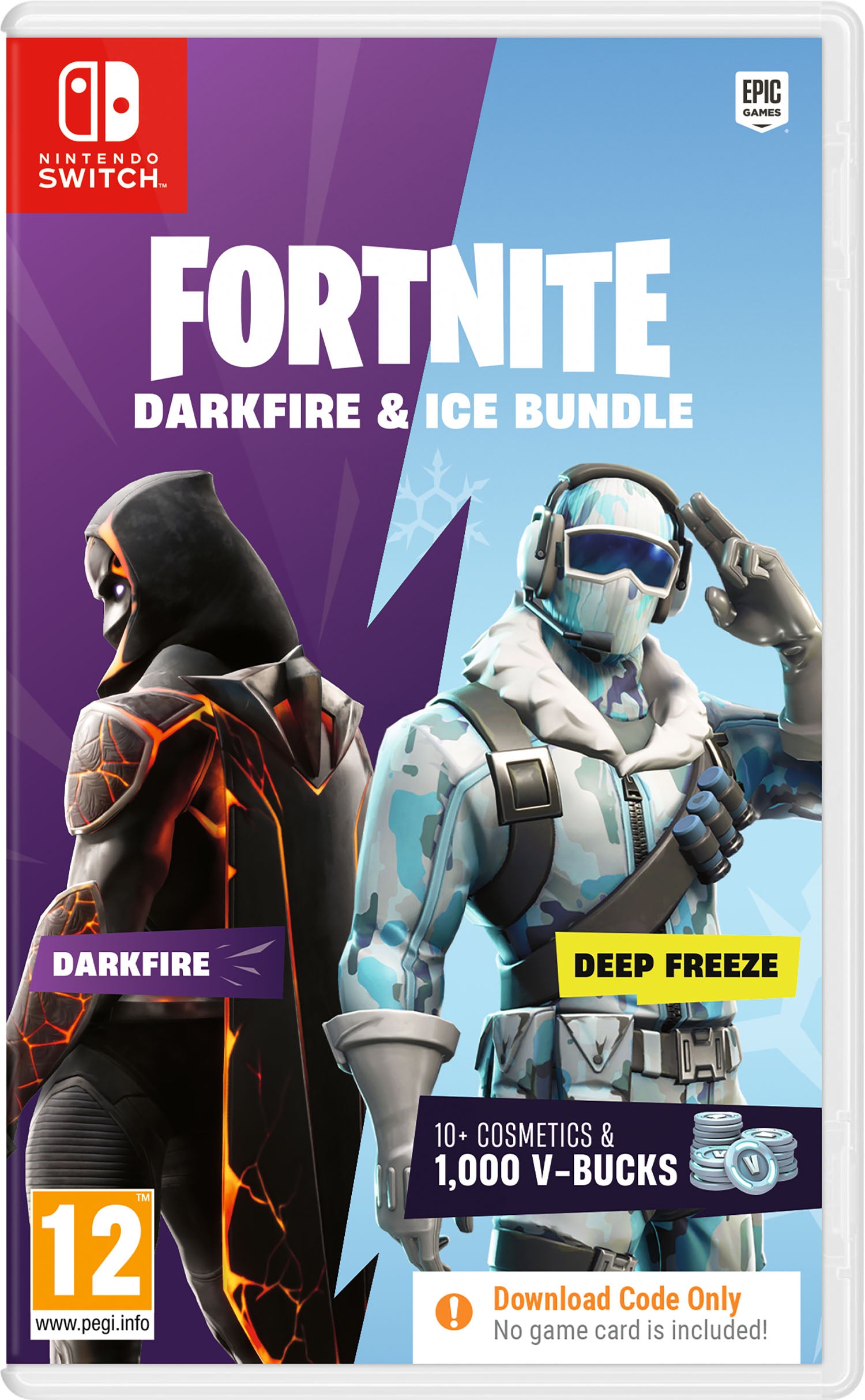 Fortnite – Darkfire & Ice Bundle - Nintendo Switch - CODE IN BOX - Video Games by U&I The Chelsea Gamer