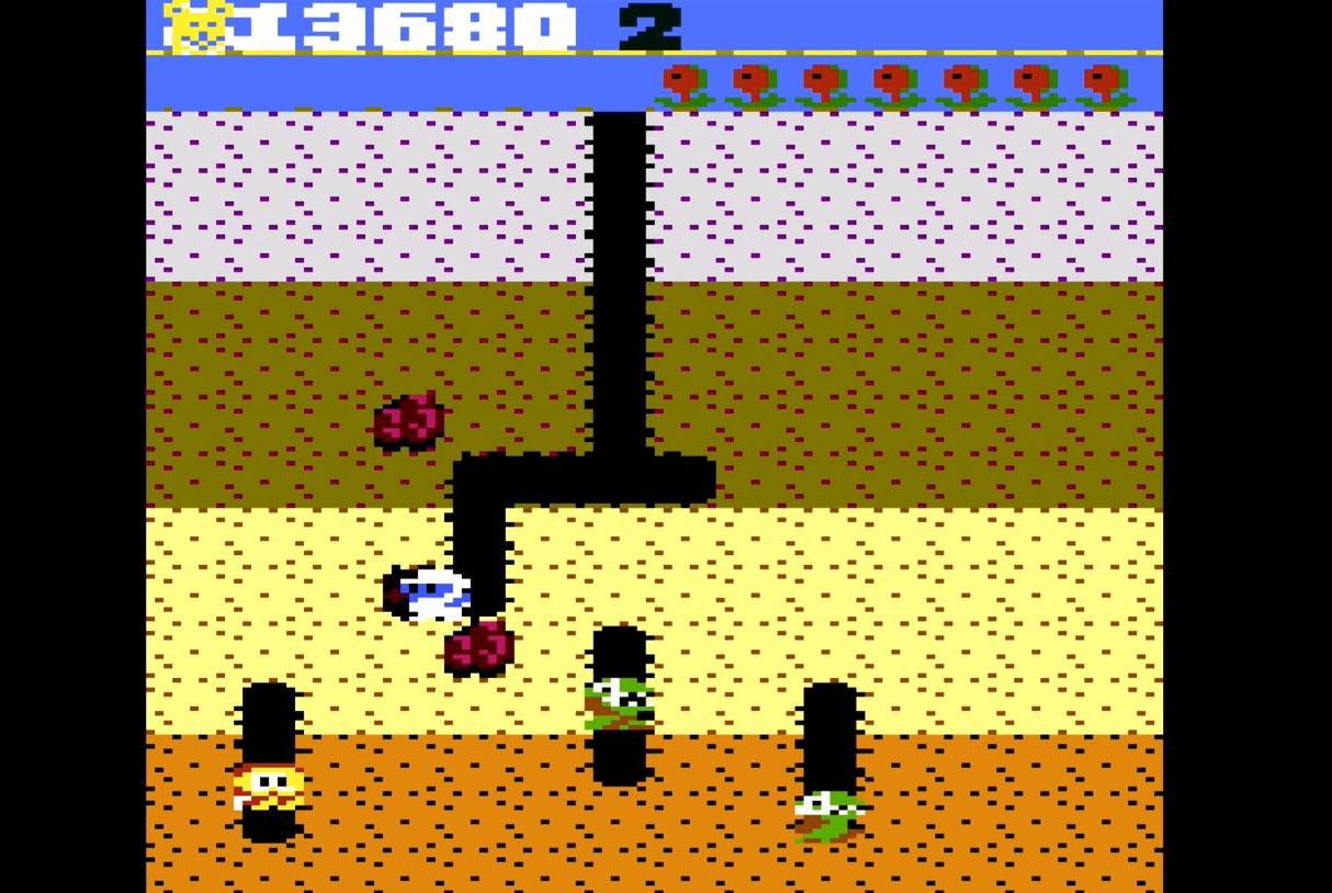 DIG DUG - Atari 7800 Cartridge - Video Games by Atari The Chelsea Gamer