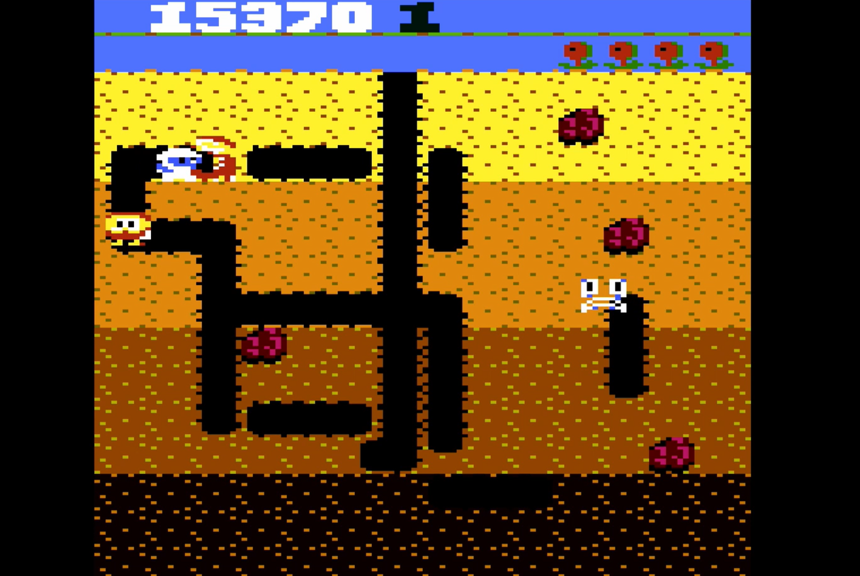 DIG DUG - Atari 7800 Cartridge - Video Games by Atari The Chelsea Gamer