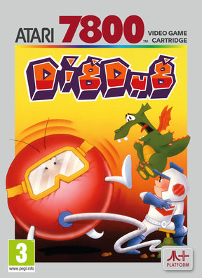 DIG DUG - Atari 7800 Cartridge - Video Games by Atari The Chelsea Gamer
