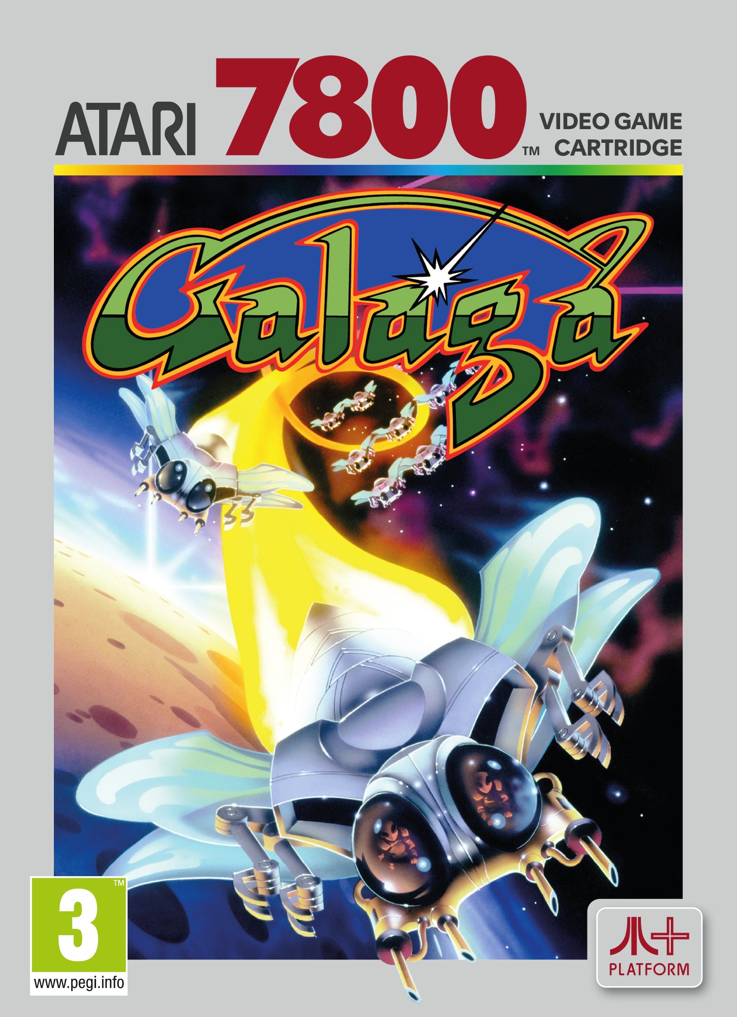 GALAGA - Atari 7800 Cartridge - Video Games by Atari The Chelsea Gamer