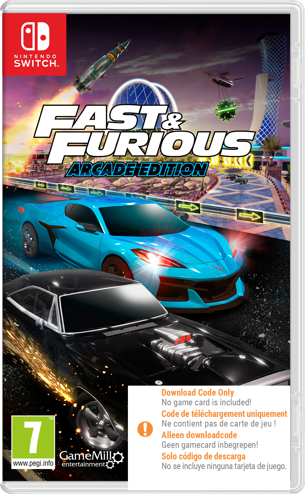 Fast & Furious: Arcade Edition - Nintendo Switch - Code In A Box - Video Games by GameMill Entertainment The Chelsea Gamer