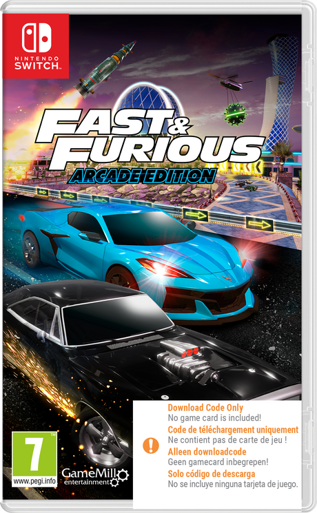 Fast & Furious: Arcade Edition - Nintendo Switch - Code In A Box - Video Games by GameMill Entertainment The Chelsea Gamer