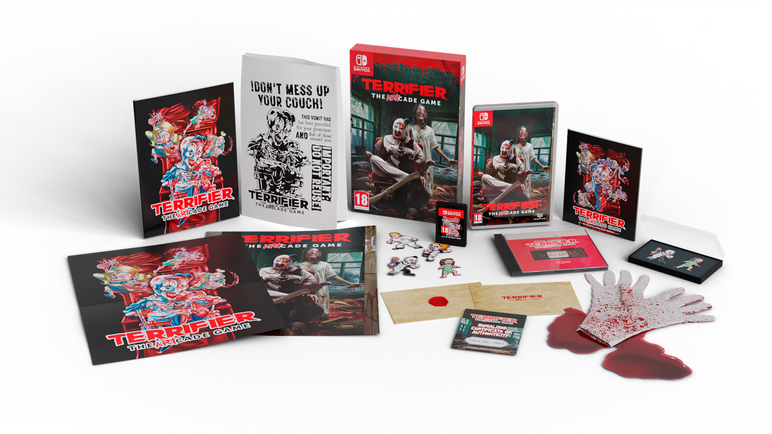 Terrifier: The ArtCade Game Collector's Edition - Nintendo Switch - Video Games by Numskull Games The Chelsea Gamer