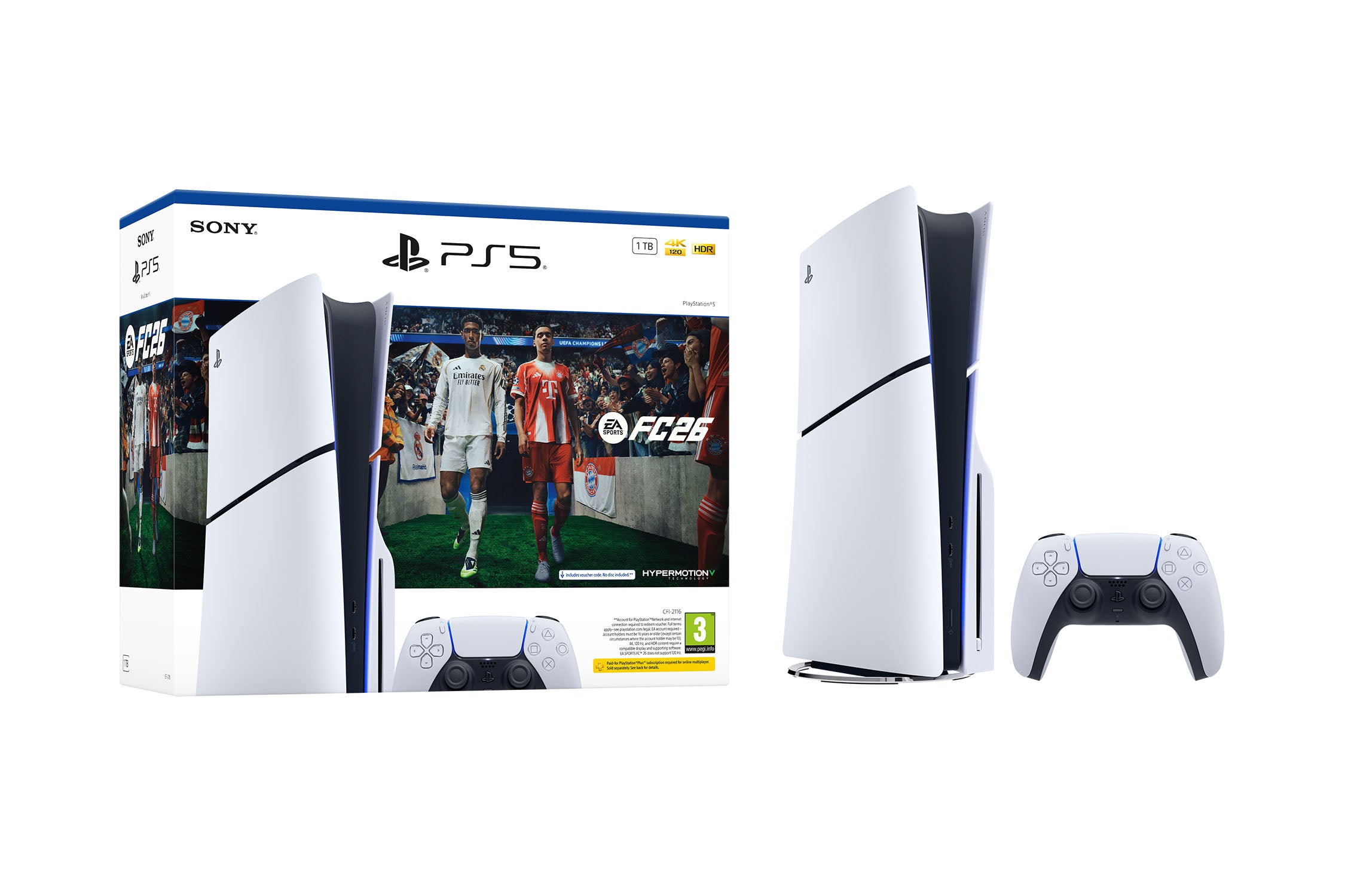 PlayStation®5 Console 1TB - EA SPORTS FC™ 26 Bundle - Video Games by Sony The Chelsea Gamer