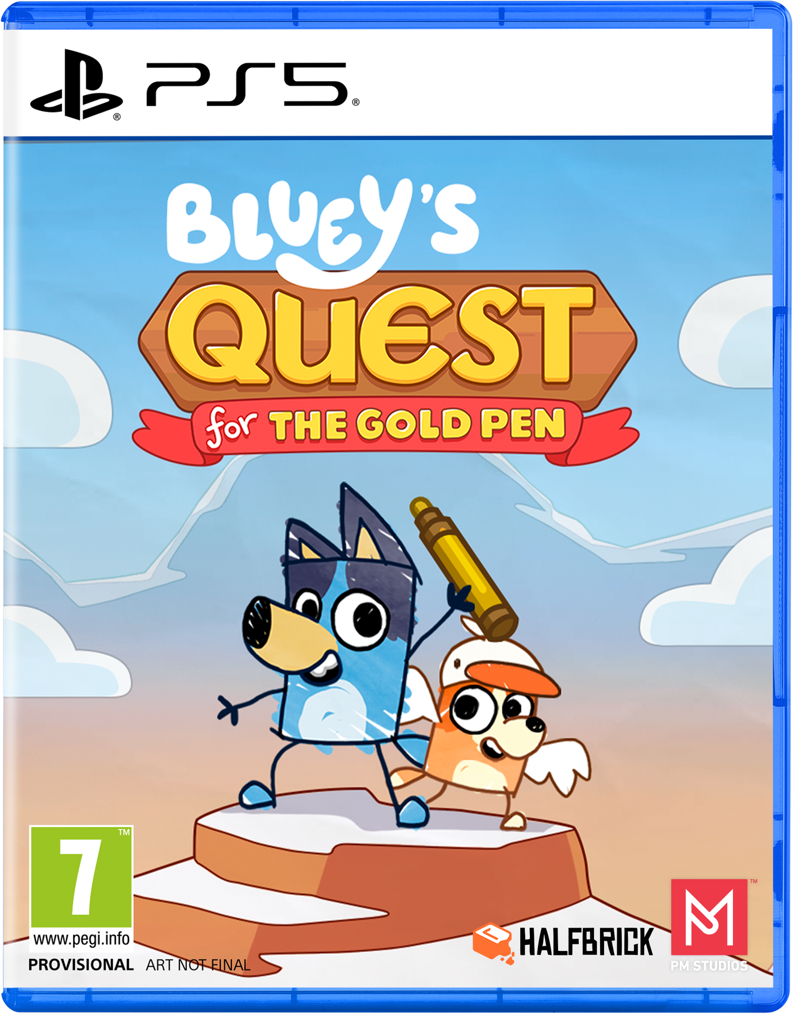 Bluey´s Quest for the Gold Pen - PlayStation 5 - Video Games by U&I The Chelsea Gamer