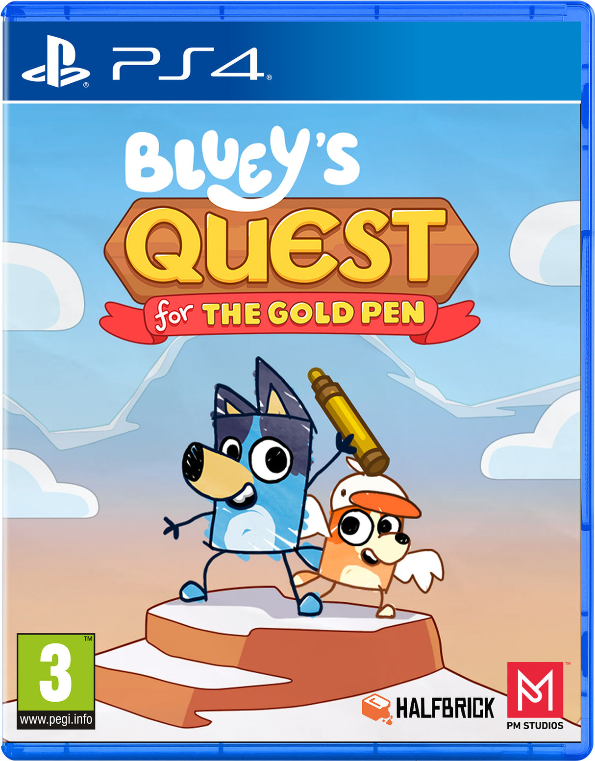 Bluey´s Quest for the Gold Pen - PlayStation 4 - Video Games by U&I The Chelsea Gamer