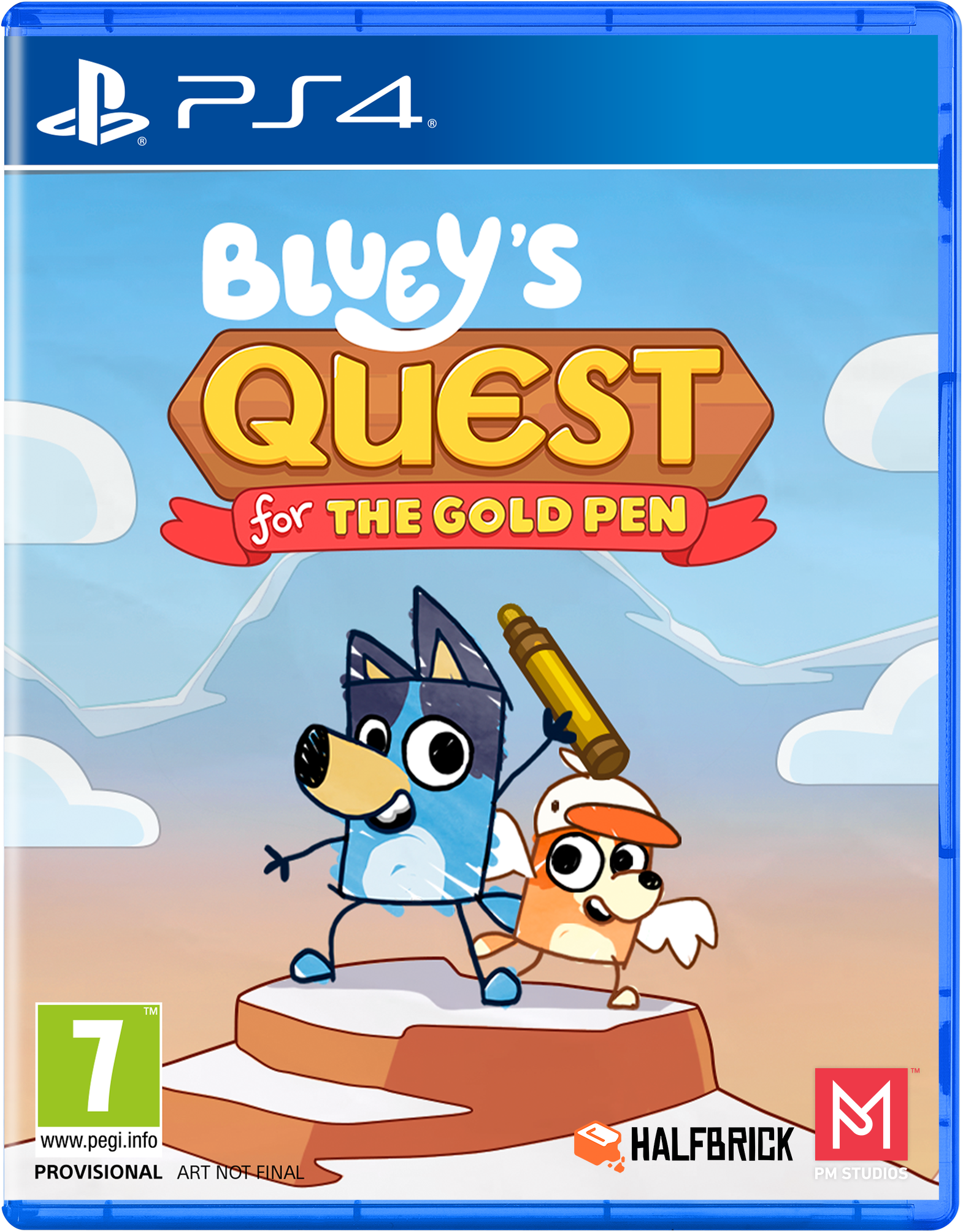 Bluey´s Quest for the Gold Pen - PlayStation 4 - Video Games by U&I The Chelsea Gamer