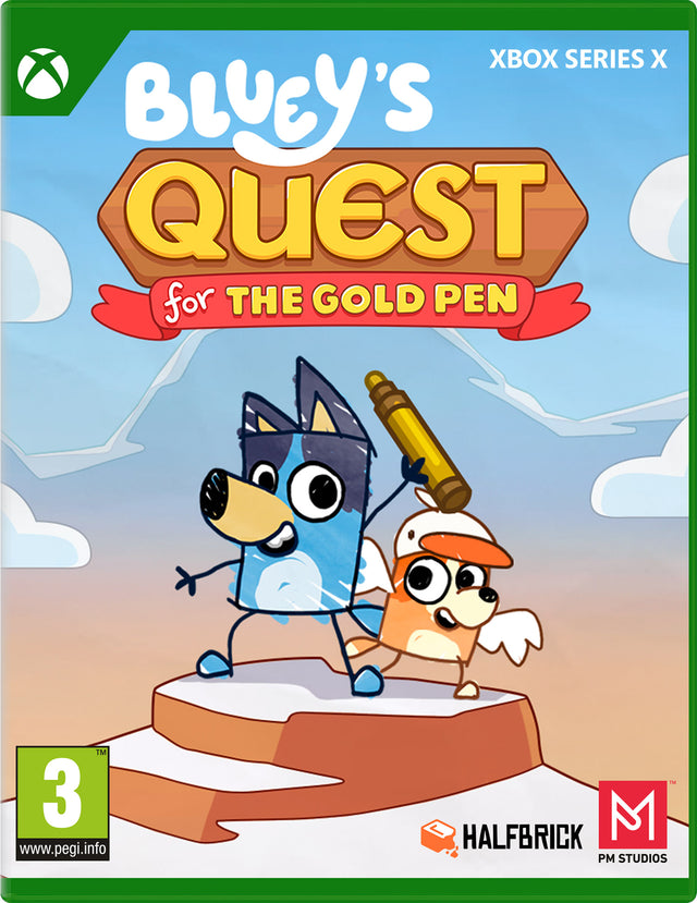 Bluey´s Quest for the Gold Pen - Xbox Series X - Video Games by U&I The Chelsea Gamer