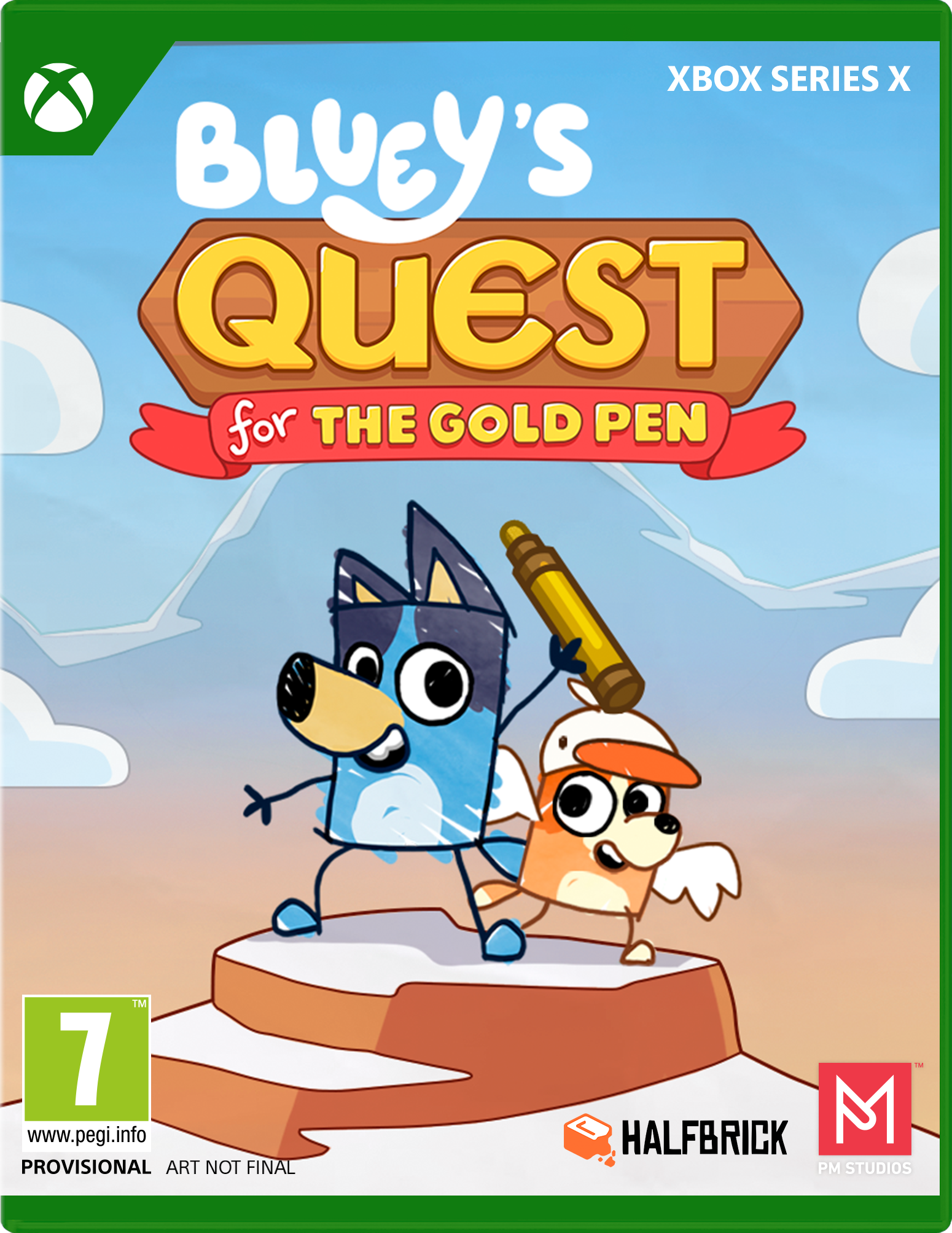 Bluey´s Quest for the Gold Pen - Xbox Series X - Video Games by U&I The Chelsea Gamer