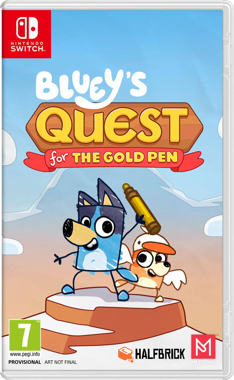 Bluey´s Quest for the Gold Pen - Nintendo Switch - Video Games by U&I The Chelsea Gamer
