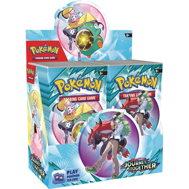 Pokémon TCG: Scarlet  & Violet - Journey Together - Single Booster Pack - Merchandise by Pokémon The Chelsea Gamer