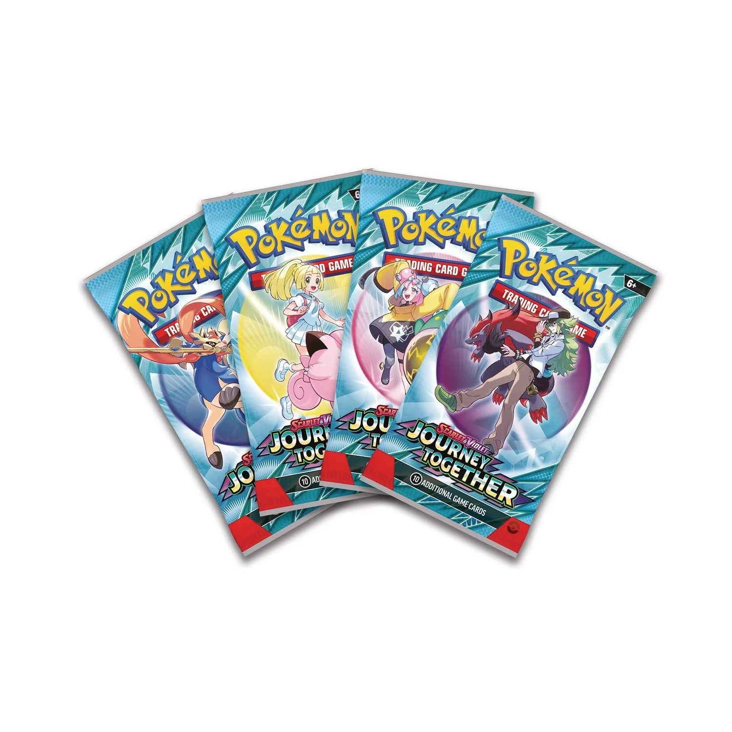 Pokémon TCG: Scarlet  & Violet - Journey Together - Single Booster Pack - Merchandise by Pokémon The Chelsea Gamer
