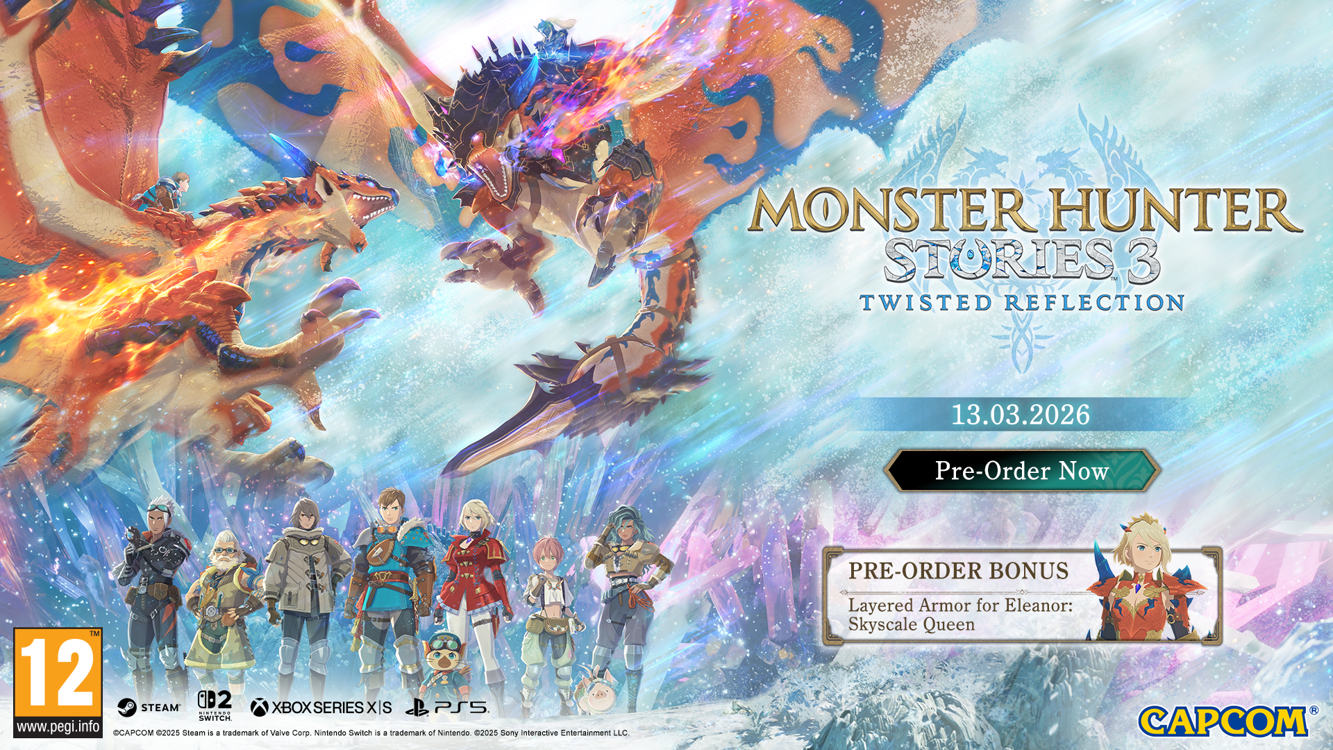 Monster Hunter Stories 3: Twisted Reflection - PlayStation 5 - Video Games by Capcom The Chelsea Gamer