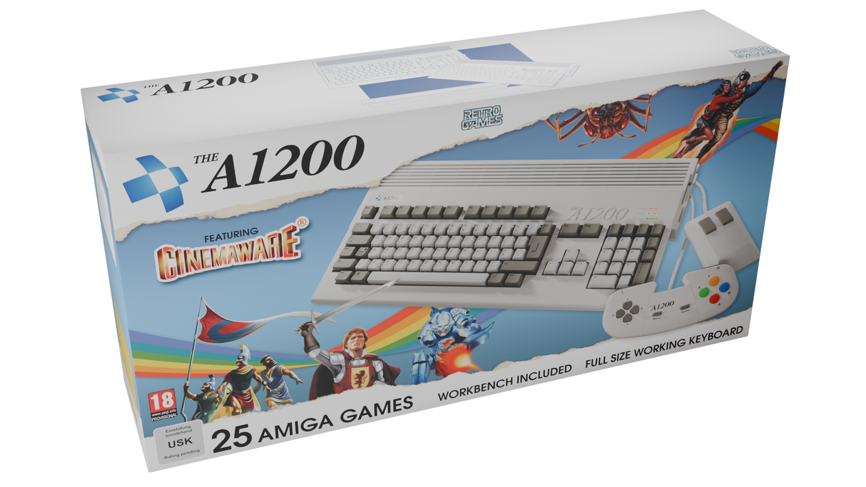 The A1200 Console - Console pack by Retro Games Limited The Chelsea Gamer