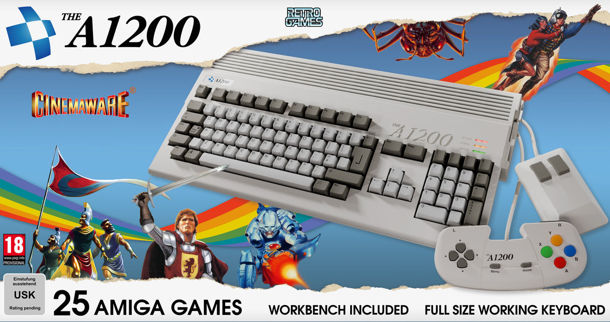 The A1200 Console - Console pack by Retro Games Limited The Chelsea Gamer