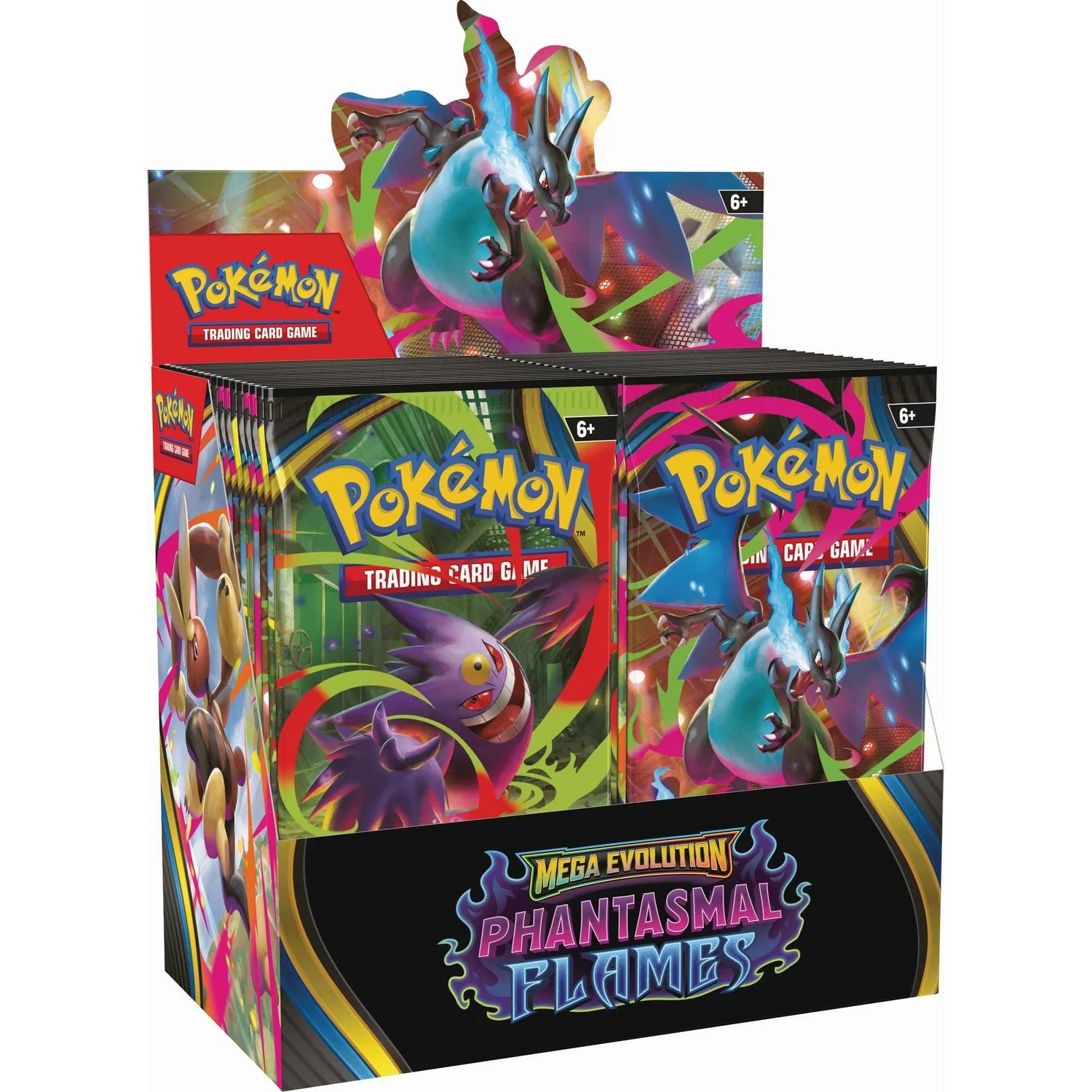 Pokémon TCG: Mega Evolution - Phantasmal Flames - Single Booster Pack - Merchandise by Pokémon The Chelsea Gamer