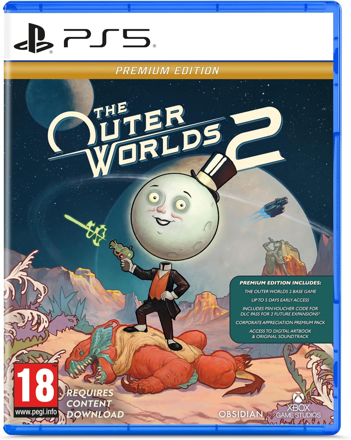 The Outer Worlds 2 - Premium Edition - PlayStation 5 - Video Games by Microsoft The Chelsea Gamer