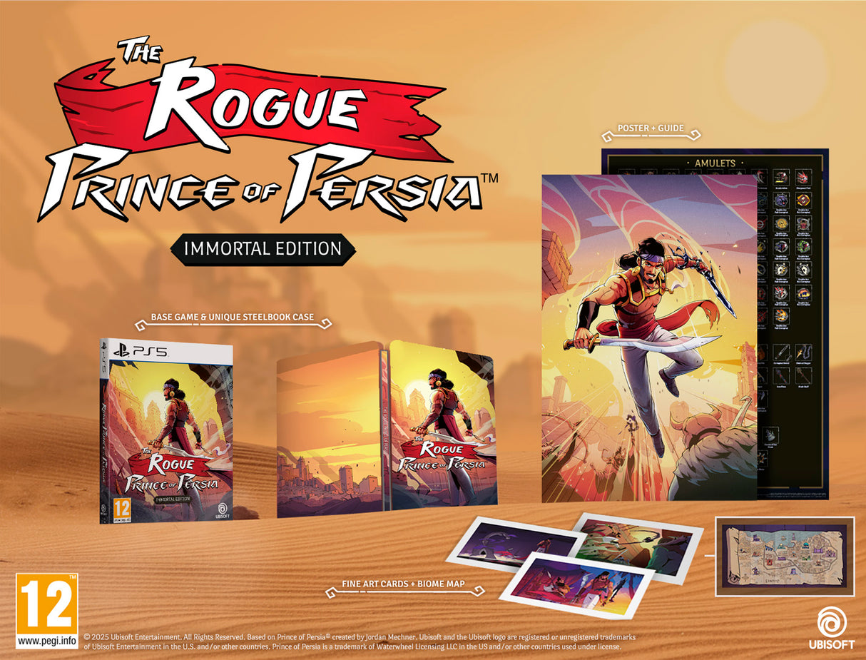 The Rogue Prince of Persia: Immortal Edition - PlayStation 5 - Video Games by U&I The Chelsea Gamer