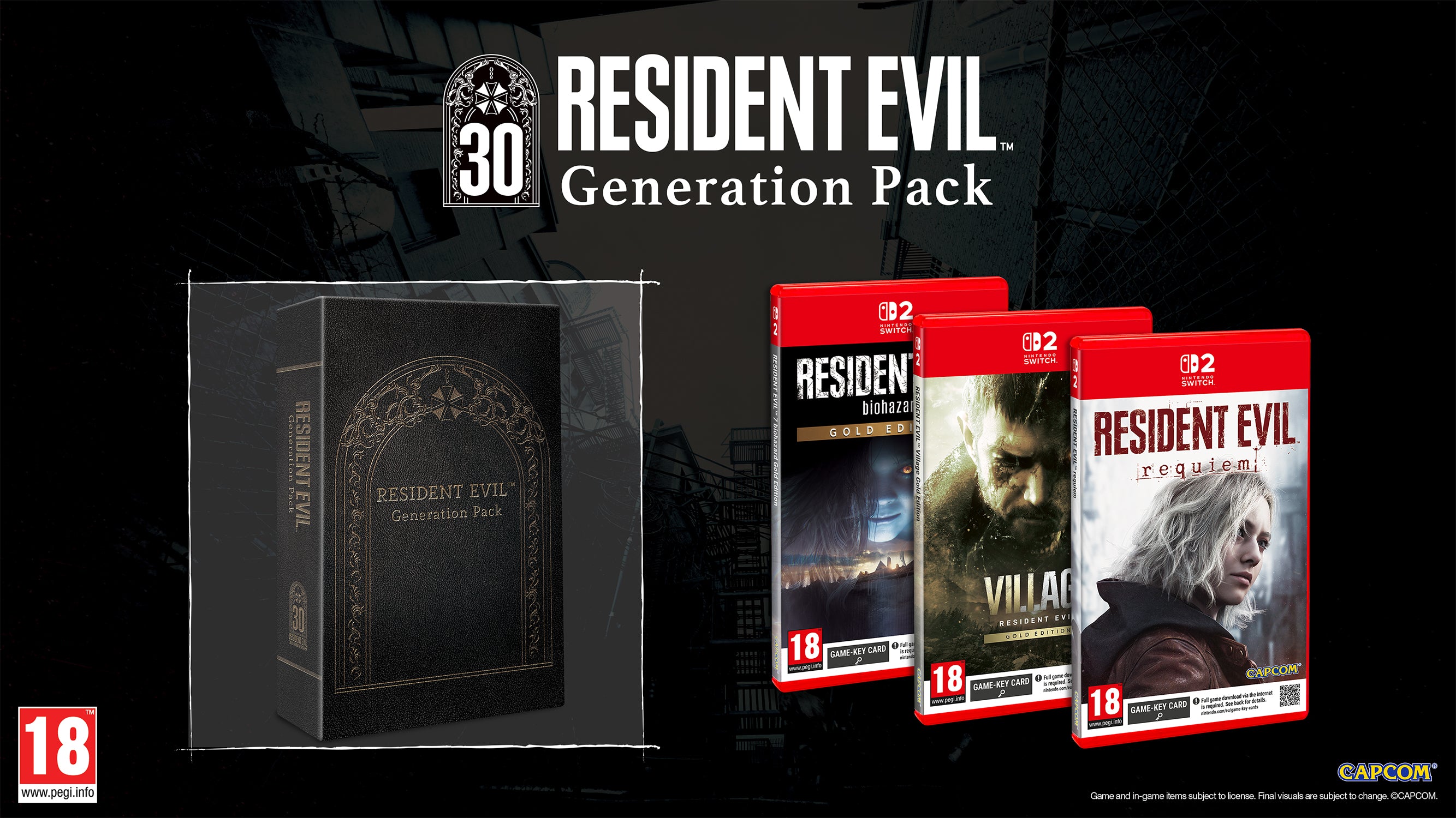 Resident Evil Generations Pack - Nintendo Switch 2