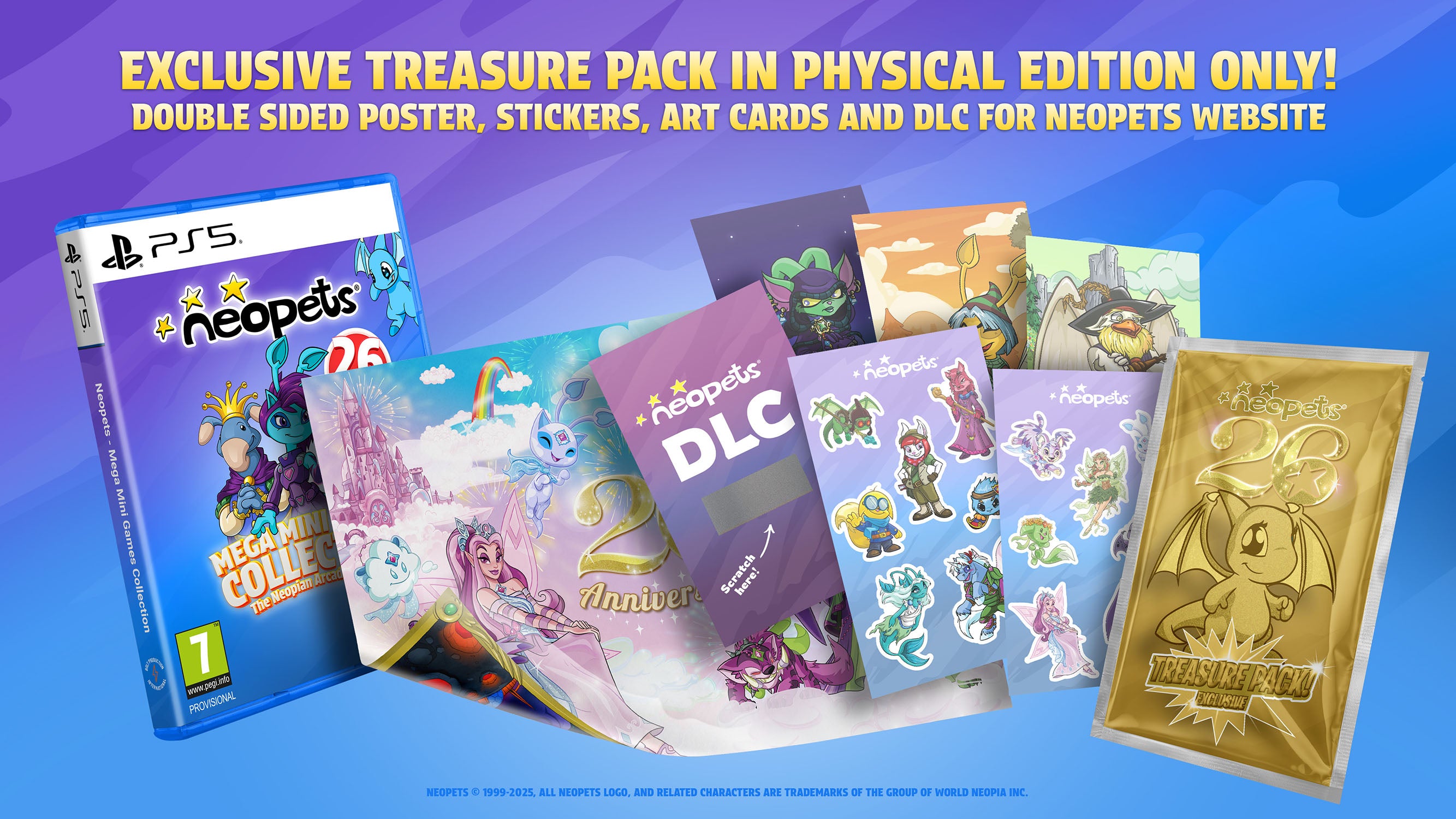 Neopets - Mega Mini Games Collection Day 1 Edition - PlayStation 5