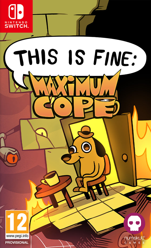 This is Fine: Maximum Cope - Nintendo Switch - Video Games by Numskull Games The Chelsea Gamer
