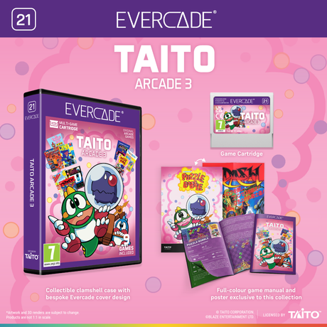 TAITO Arcade 3 - Evercade - Video Games by Blaze The Chelsea Gamer