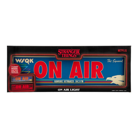 Stranger Things - WSQK On Air Table Lamp - Paladone - Merchandise by Paladone The Chelsea Gamer