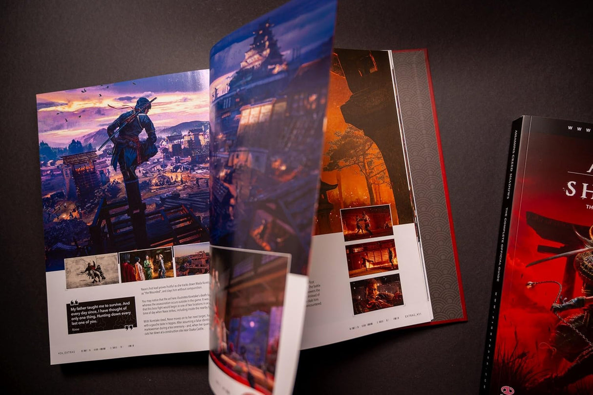 Assassin's Creed: Shadows -  The Complete Official Guide - Collector's Edition - Book by PiggyBack The Chelsea Gamer