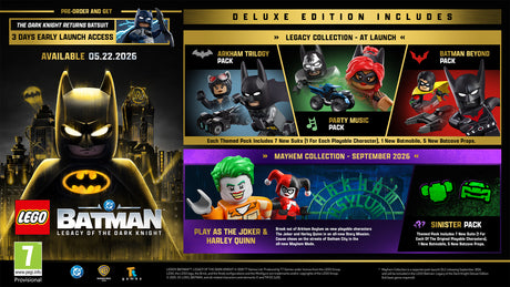 LEGO® Batman™: Legacy of The Dark Knight - Deluxe Edition - PlayStation 5 - Video Games by Warner Bros. Interactive Entertainment The Chelsea Gamer