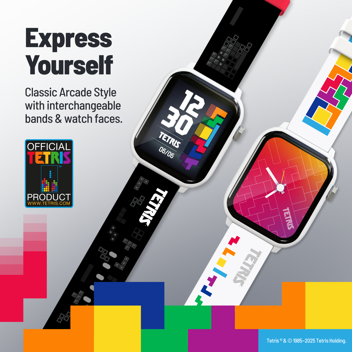 TETRIS™: My Play Watch - Merchandise by Solutions 2 Go The Chelsea Gamer