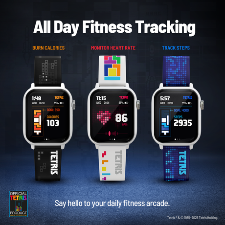 TETRIS™: My Play Watch - Merchandise by Solutions 2 Go The Chelsea Gamer
