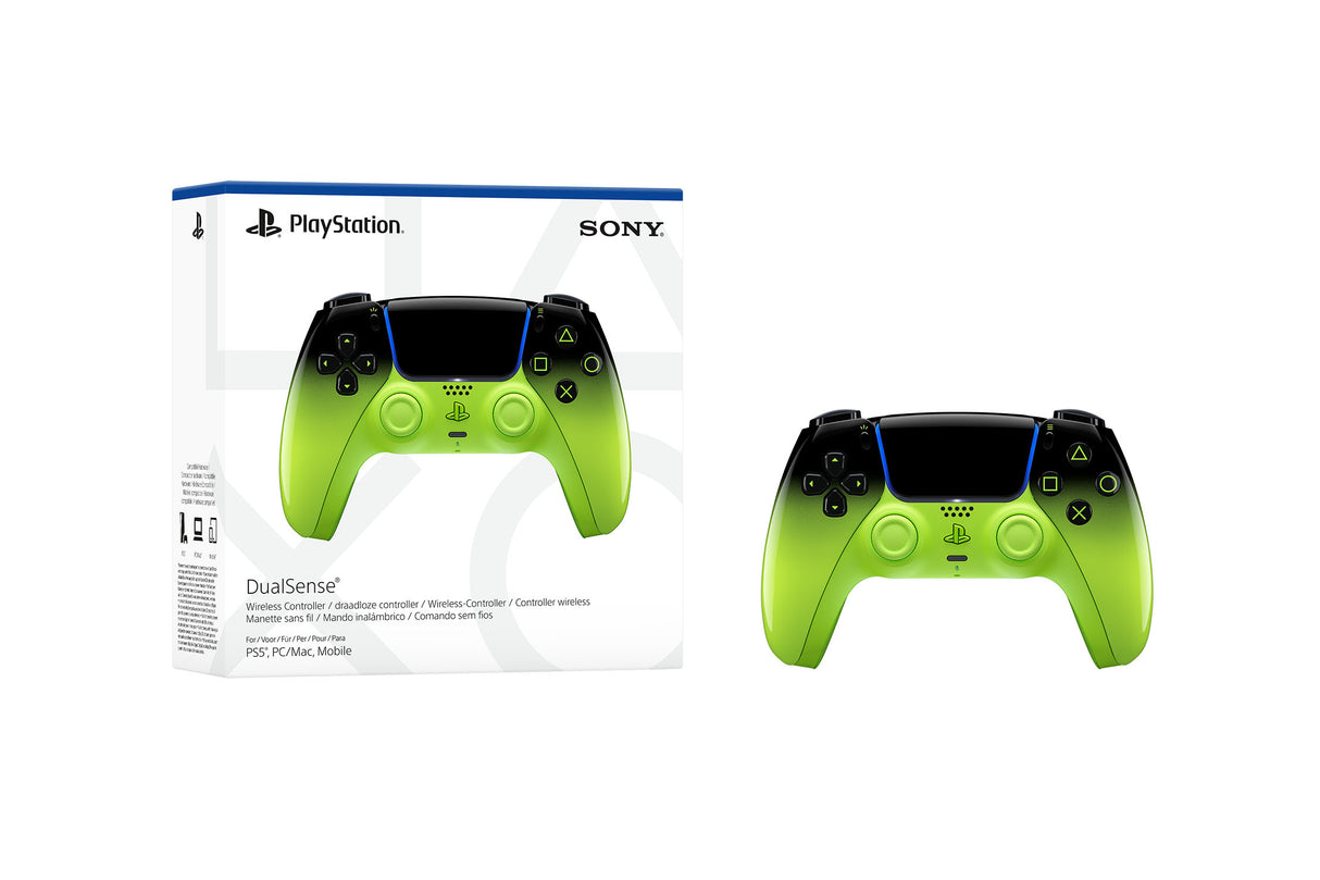 DualSense® Wireless Controller – Remix Green - Console Accessories by Sony The Chelsea Gamer