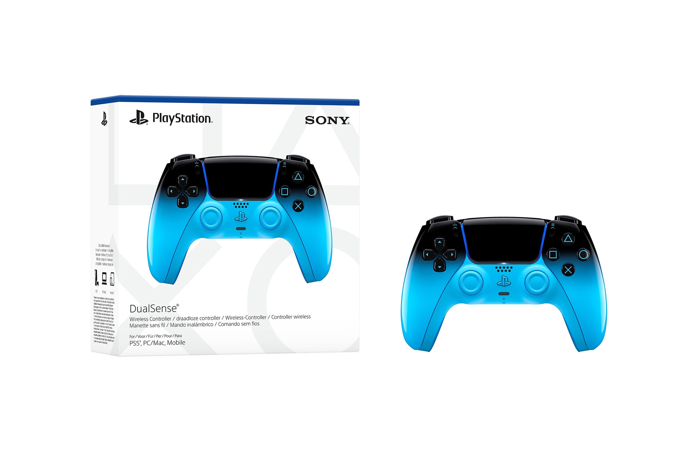 DualSense® Wireless Controller – Rhythm Blue – The Chelsea Gamer