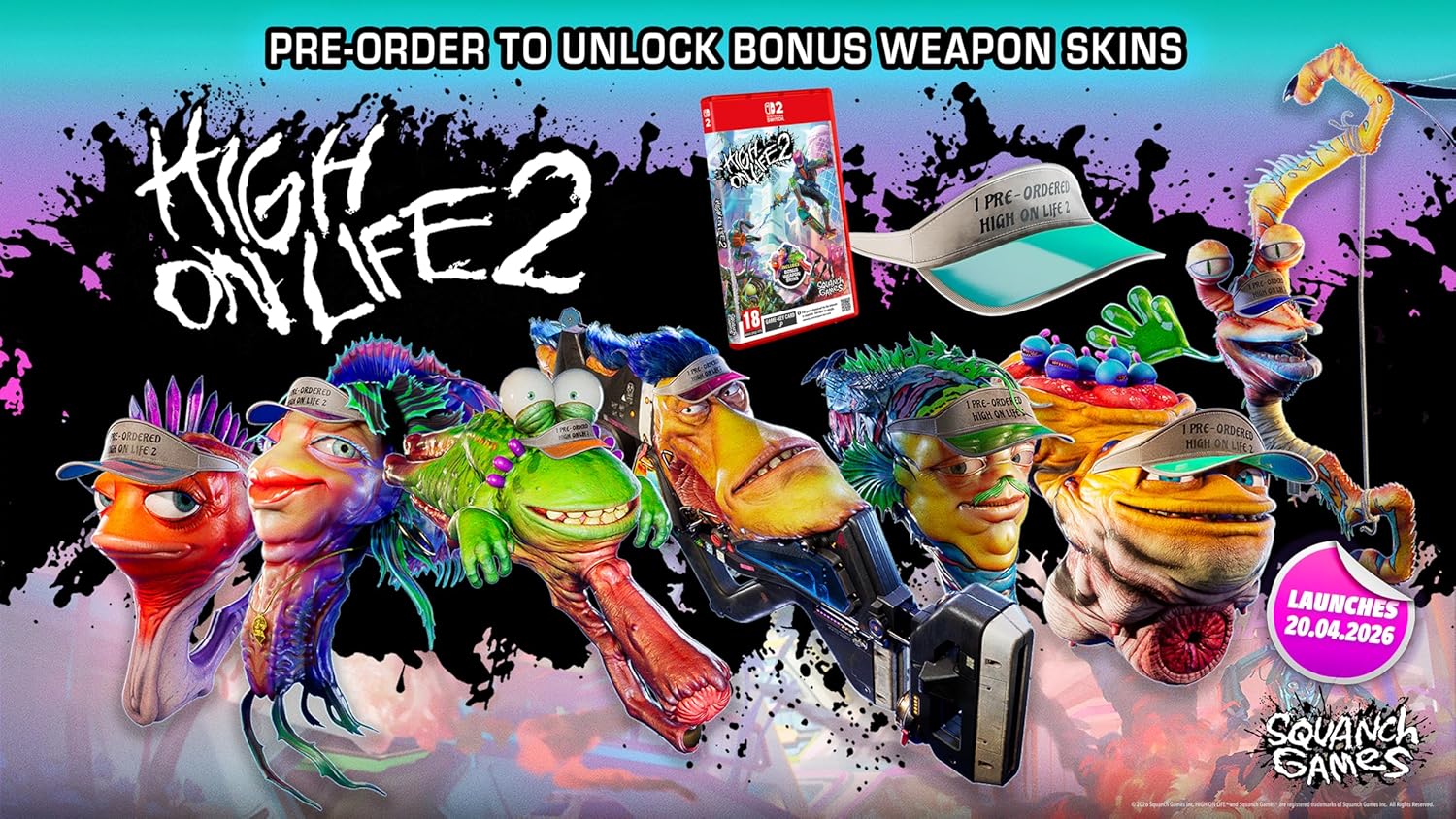 High on Life 2 - Nintendo Switch 2 - Video Games by Squanch Games The Chelsea Gamer